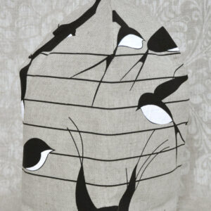 Pääsukestega kohvikannusoojendaja