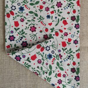 Lilledega köögirätik