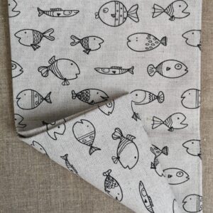 Kaladega köögirätik